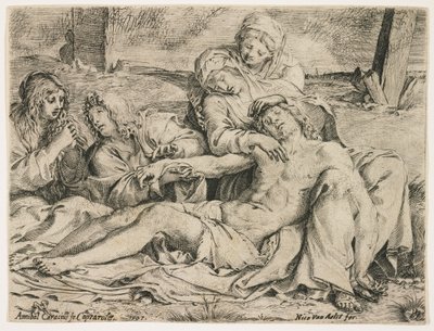 Pietà, oder der Christus von Caprarola, 1597 von Annibale Carracci